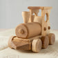 Classic Train and Wooden Building Blocks
