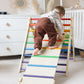 Montessori Furniture Indoor Foldable Climbing Triangle and Slide