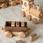 Classic Train and Wooden Building Blocks