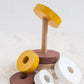 Forest Wooden Stacking Pyramid