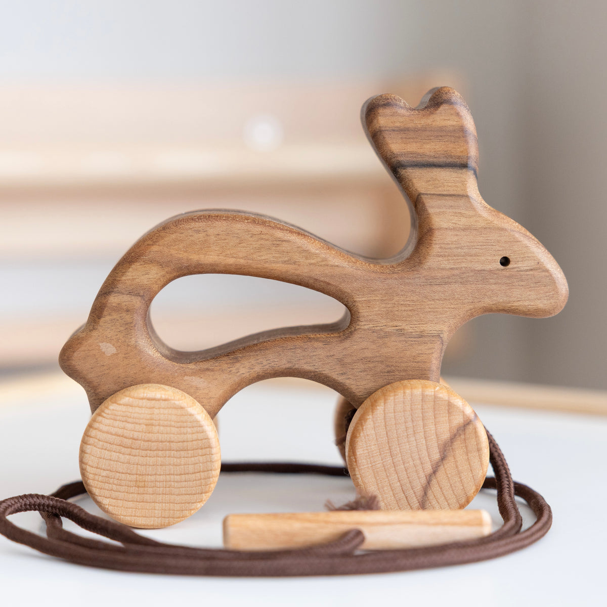 Wooden Pull Along Animal
