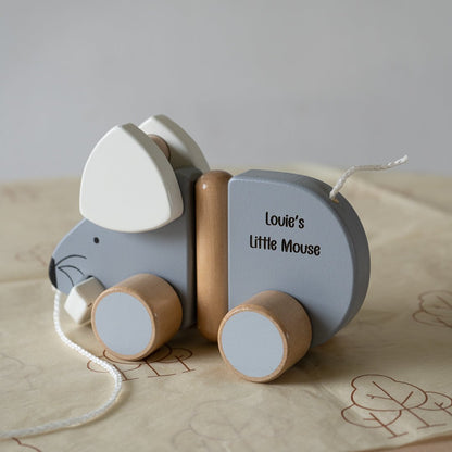 Wooden Grey Mouse