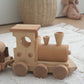 Classic Train and Wooden Building Blocks