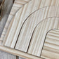 Natural Wooden Rainbow Puzzle Board, Nursery Decor