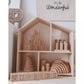 Perfectly Imperfect Blue Wooden Peg Board